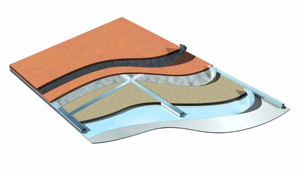 3D Model of Floor Cutaway