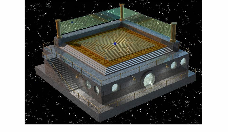 3D Model of Space Lair